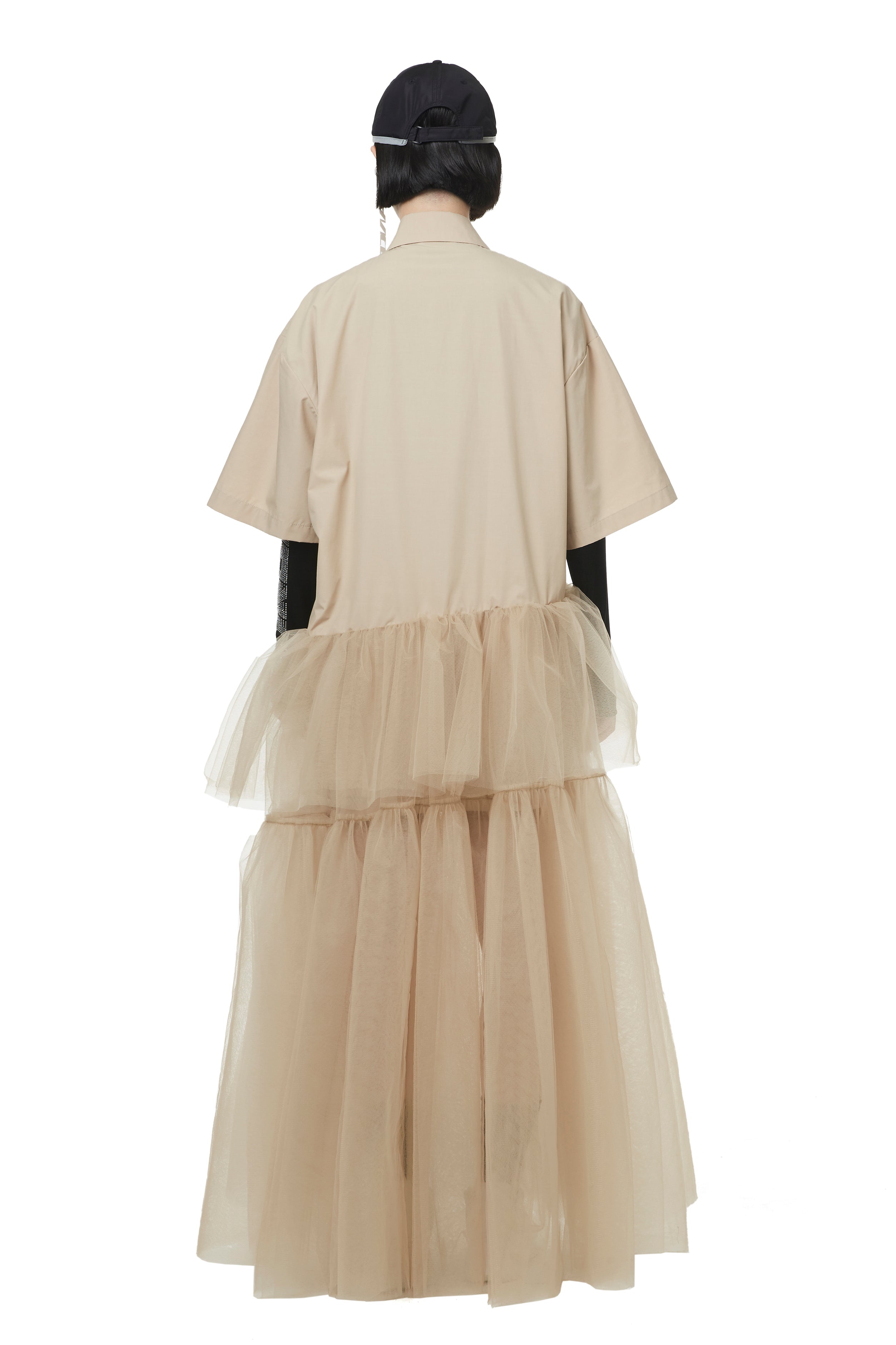 CEREAL TULLE BUBBLE DRESS/KHAKI 高額品送料無料 - calisbeautysupply.com