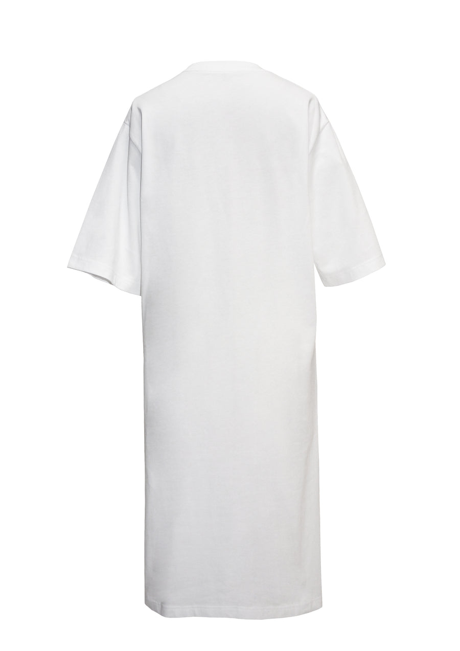 Shan Side Slit T-shirt Dress