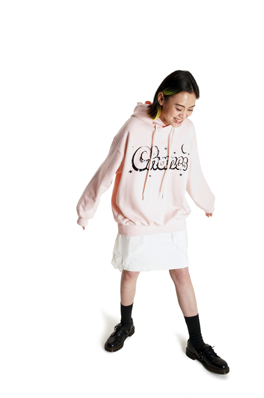 Faded Pink Night Chance Hoodie